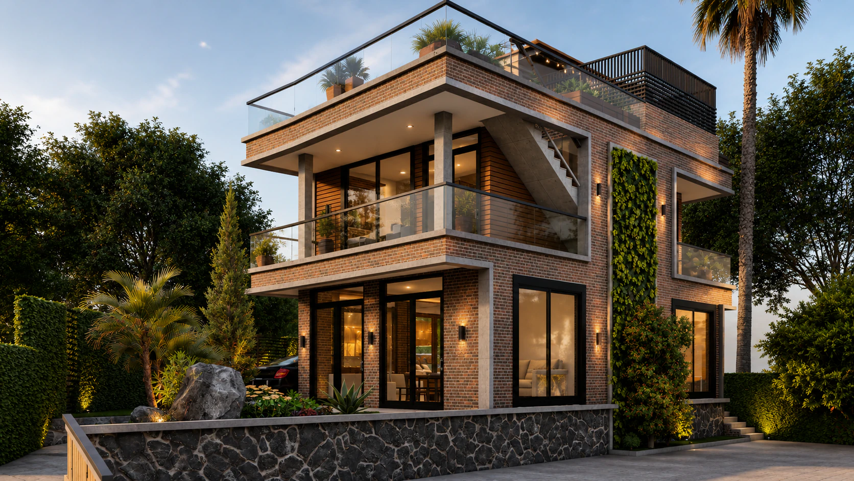The Brick & Vine Residence